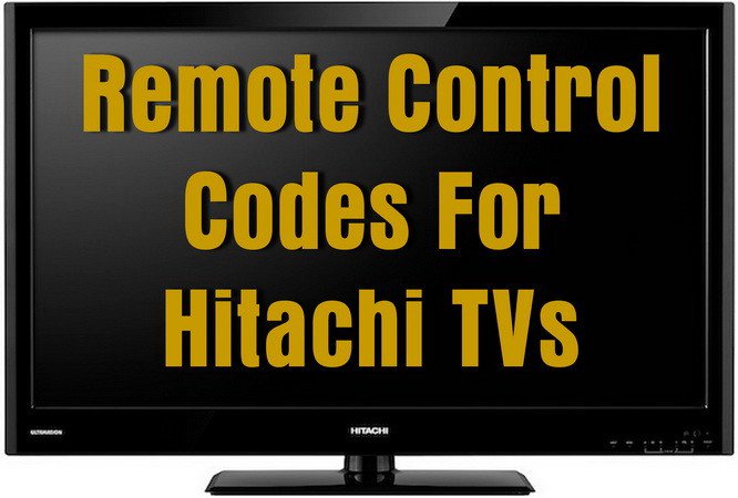 Universal remote control codes